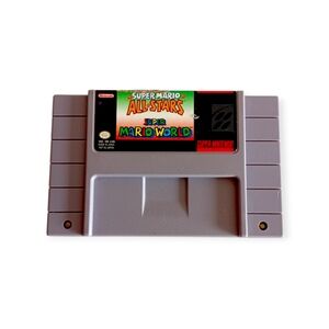 Super Mario All-Stars + Super Mario World (Super Nintendo) Cartridge Only!